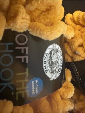 Lion Brand Soft Yarn - Saffron Yellow - Off The Hook